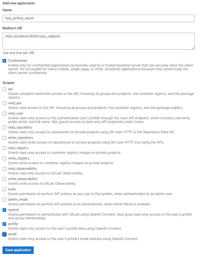 preferences and scope example